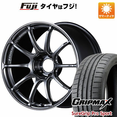 【新品国産車用5穴100】 夏タイヤ ホイール4本セット 225/35R19 グリップマックス シュアグリップ PRO SPORT BSW（限定） ヨコハマ アドバンレーシング RSIII 19インチ(送料無料)
