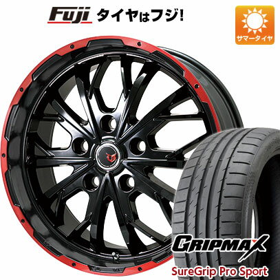 【新品国産車用5穴114.3】 夏タイヤ ホイール4本セット 245/40R20 グリップマックス シュアグリップ PRO SPORT BSW（限定） レアマイスター LMG ヴァスティア 20インチ(送料無料)