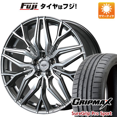 【新品国産5穴114.3車】 夏タイヤ ホイール4本セット 215/45R18 グリップマックス シュアグリップ PRO SPORTS BSW（限定） トピー ドルフレン ヴァーゲル 18インチ(送料無料)