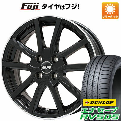 【新品国産5穴114.3車】 夏タイヤ ホイール4本セット 195/65R15 ダンロップ エナセーブ RV505 ブランドル N52B 15インチ(送料無料) サマータイヤ
