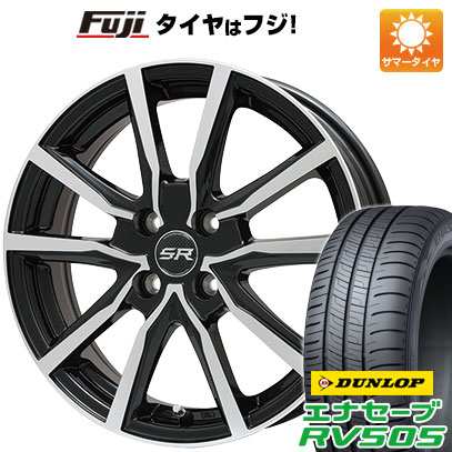 【新品国産5穴114.3車】 夏タイヤ ホイール4本セット 195/65R15 ダンロップ エナセーブ RV505 ブランドル N52BP 15インチ(送料無料) サマータイヤ