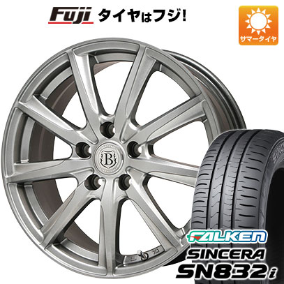 9 16インチ 1はエントリー 1万円以上購入で10ポイント 取付対象 タイヤ ホイール 送料無料 キックス等 サマータイヤ 5 60r16 16インチ Brandle ブランドル E05 6 5j 6 50 16 Falken ファルケン シンセラ Sn2i サマータイヤ ホイール4本セット フジ