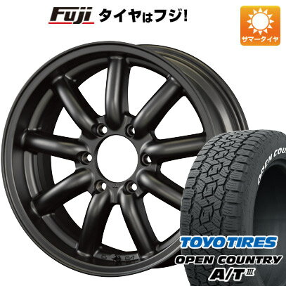 【新品】キャラバン 夏タイヤ ホイール4本セット 215/60R17 トーヨー オープンカントリー A/T III RWL/RBL 109/107R ファブレス ヴァローネ MC-9 17インチ(送料無料)