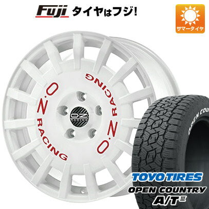  夏タイヤ ホイール4本セット 235/60R18 トーヨー オープンカントリー A/T III RWL/RBL OZ ラリーレーシング 18インチ(送料無料)