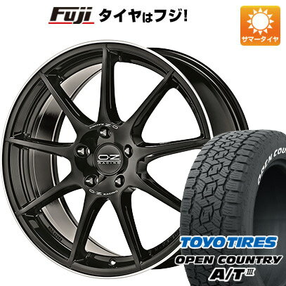 【新品国産5穴114.3車】 夏タイヤ ホイール4本セット 225/65R17 トーヨー オープンカントリー A/T III RWL/RBL OZ ヴェローチェGT 17インチ(送料無料)