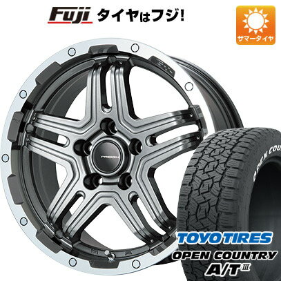 【新品国産5穴114.3車】 夏タイヤ ホイール4本セット 215/70R16 トーヨー オープンカントリー A/T III RBL プレミックス グラバス-J2(ガンメタ/リムポリッシュ) 16インチ(送料無料)