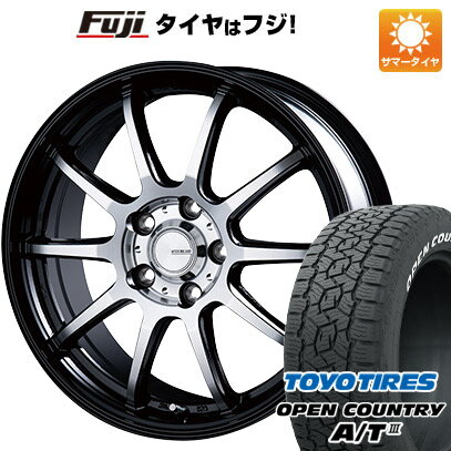  夏タイヤ ホイール4本セット 225/65R17 トーヨー オープンカントリー A/T III RWL/RBL インターミラノ インフィニティ F10 17インチ(送料無料)