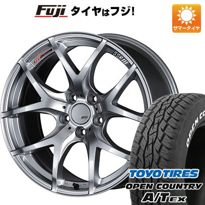 【新品国産5穴114.3車】 夏タイヤ ホイール4本セット 235/60R18 トーヨー オープンカントリー A/T EX SSR GTV03 18インチ(送料無料)