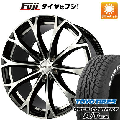 【新品国産5穴114.3車】 夏タイヤ ホイール4本セット 235/60R18 トーヨー オープンカントリー A/T EX ヴェネルディ レガート 18インチ(送料無料)