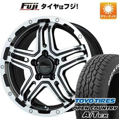 【新品国産5穴114.3車】 夏タイヤ ホイール4本セット 215/70R16 トーヨー オープンカントリー A/T EX プレミックス グラバス-J2(ブラックポリッシュ) 16インチ(送料無料)