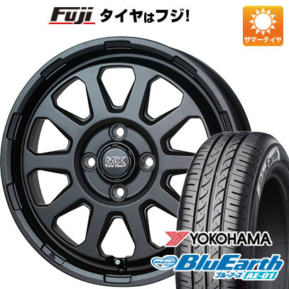 【新品 軽自動車】ハスラー デリカミニ(4WD) 夏タイヤ ホイール4本セット 165/60R15 ヨコハマ ブルーアース AE-01 ホットスタッフ マッドクロス レンジャー 15インチ(送料無料) サマータイヤ