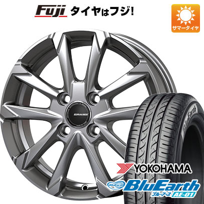 【新品 軽自動車】アトレーワゴン 夏タイヤ ホイール4本セット 165/65R13 ヨコハマ ブルーアース AE-01 コーセイ クレイシズ GC36F 13インチ(送料無料)