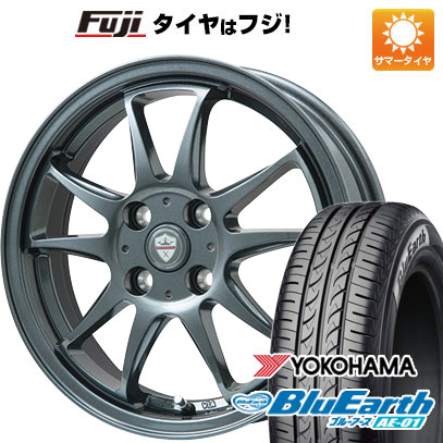 【新品 軽自動車】ハスラー デリカミニ(4WD) 夏タイヤ ホイール4本セット 165/60R15 ヨコハマ ブルーアース AE-01 ブランドル KF28 15インチ(送料無料)