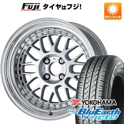 【新品国産5穴114.3車】 夏タイヤ ホイール4本セット 205/60R16 ヨコハマ ブルーアース AE-01F ワーク マイスター M1 3P 16インチ(送料無料)