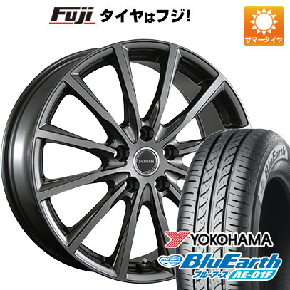 【新品国産車用5穴114.3】 夏タイヤ ホイール4本セット 205/55R16 ヨコハマ ブルーアース AE-01F ブリヂストン バルミナ AR12 16インチ(送料無料)