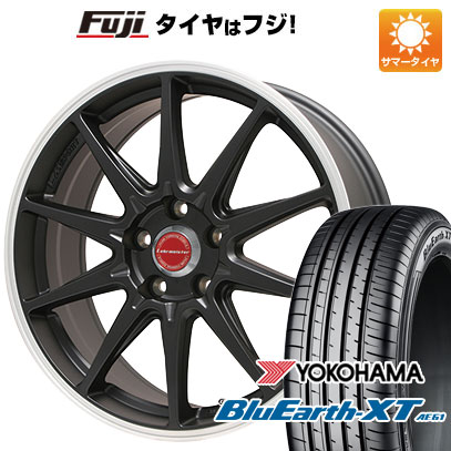  夏タイヤ ホイール4本セット 225/60R17 ヨコハマ ブルーアース XT AE61 レアマイスター LMスポーツRS10(マットブラックリムポリッシュ) 17インチ(送料無料)