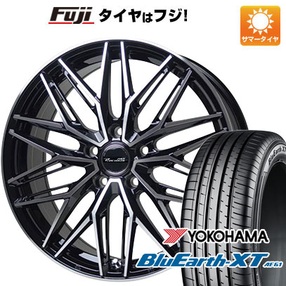 【新品国産5穴114.3車】 夏タイヤ ホイール4本セット 235/60R18 ヨコハマ ブルーアース XT AE61 ホットスタッフ プレシャス アストM3 18インチ(送料無料)