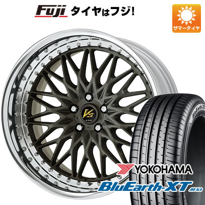 【新品国産5穴114.3車】 夏タイヤ ホイール4本セット 225/60R18 ヨコハマ ブルーアース XT AE61 ワーク VS VS-XV 18インチ(送料無料)