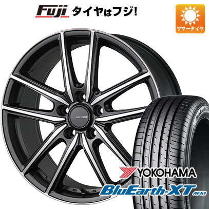【新品国産車用5穴114.3】 夏タイヤ ホイール4本セット 215/60R16 ヨコハマ ブルーアース XT AE61 ブリヂストン エコフォルム CRS20 16インチ(送料無料)
