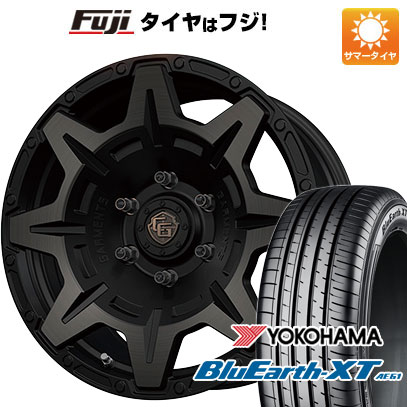 【新品国産5穴114.3車】 夏タイヤ ホイール4本セット 225/60R17 ヨコハマ ブルーアース XT AE61 ウェッズ クロスオーバーガーメンツ Style M 17インチ(送料無料)