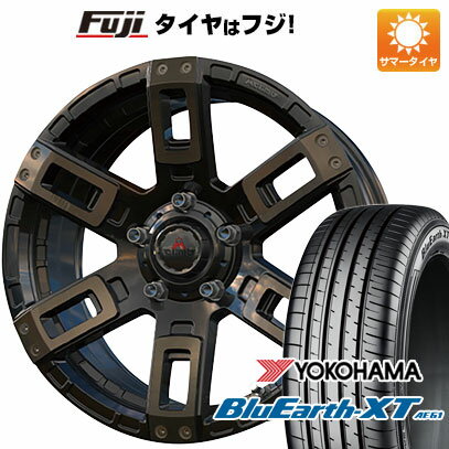 【新品国産5穴114.3車】 夏タイヤ ホイール4本セット 215/70R16 ヨコハマ ブルーアース XT AE61 エムクライム カノン 16インチ(送料無料)