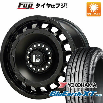 【新品国産5穴114.3車】 夏タイヤ ホイール4本セット 215/70R16 ヨコハマ ブルーアース XT AE61 オフビート レクセル スワッガー 16インチ(送料無料)