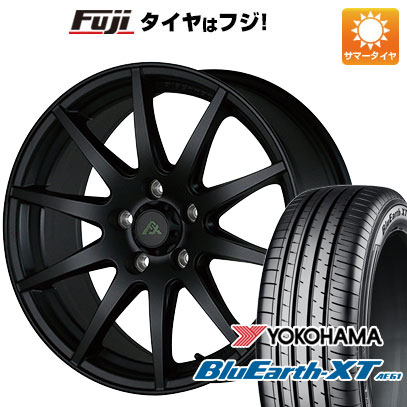 【新品国産5穴114.3車】 夏タイヤ ホイール4本セット 225/65R17 ヨコハマ ブルーアース XT AE61 アルジェノン フェニーチェ クロスXC10 17インチ(送料無料)