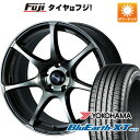 【新品国産5穴114.3車】 夏タイヤ ホイール4本セット 235/55R18 ヨコハマ ブルーアース XT AE61 ウェッズ ウェッズスポーツ SA-75R 18インチ(送料無料)