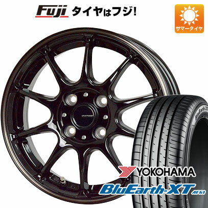 ライズ/ロッキー（ガソリン） 夏タイヤ ホイール4本セット 195/60R17 ヨコハマ ブルーアース XT AE61 ホットスタッフ ジースピード P-07 17インチ(送料無料)