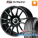  夏タイヤ ホイール4本セット 225/55R18 ヨコハマ ブルーアース XT AE61 ウェッズ ウェッズスポーツ SA-62R 18インチ(送料無料)