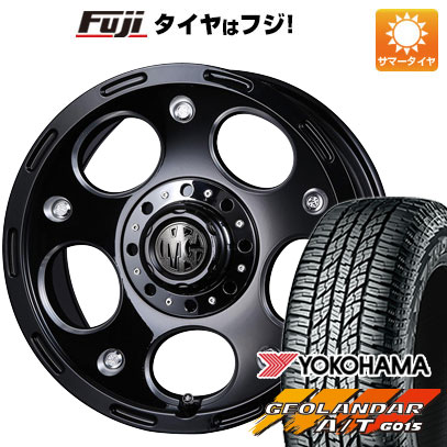 【新品国産6穴139.7車】 夏タイヤ ホイール4本セット 285/70R17 ヨコハマ ジオランダー A/T G015 OWL/RBL クリムソン マーテルギア(MG) デーモン【限定】 17インチ(送料無料) サマータイヤ