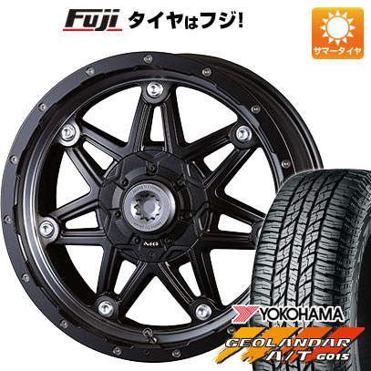 【新品】プラド/ハイラックス 夏タイヤ ホイール4本セット 265/65R17 ヨコハマ ジオランダー A/T G015 RBL クリムソン マーテルギア(MG) ライカン 17インチ(送料無料)