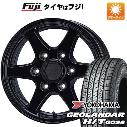 【新品】キャラバン 夏タイヤ ホイール4本セット 195/80R15 ヨコハマ ジオランダー H/T G056 107/105L エンケイ SAMシリーズ カーゴ 15インチ(送料無料)