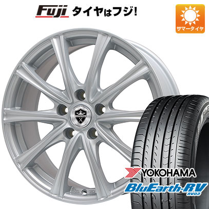 【パンク保証付き】【新品国産車用5穴114.3】 夏タイヤ ホイール4本セット 205/65R16 ヨコハマ ブルーアース RV-03 エルベ エステローザ MZV 16インチ(送料無料)