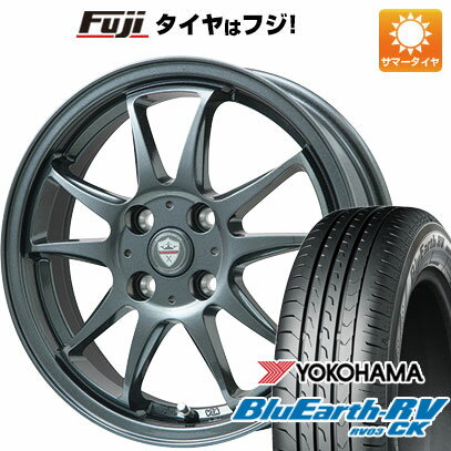 【パンク保証付】【新品 軽自動車】ハスラー デリカミニ(4WD) 夏タイヤ ホイール4本セット 165/60R15 ヨコハマ ブルーアース RV-03CK ブランドル KF28 15インチ(送料無料)