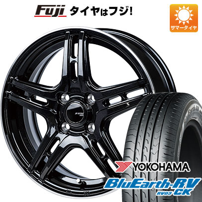 ソリオ ハスラー 夏タイヤ ホイール4本セット 165/70R14 ヨコハマ ブルーアース RV-03CK モンツァ JPスタイル R52 14インチ(送料無料)