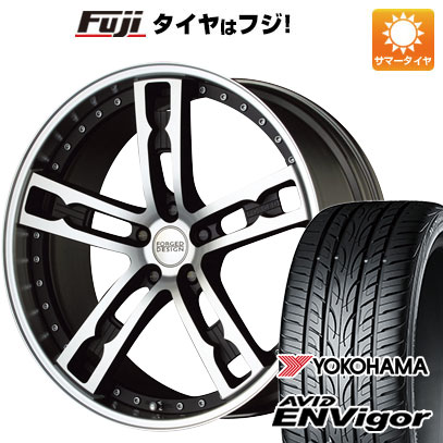 【新品国産5穴114.3車】 夏タイヤ ホイール4本セット 245/40R20 ヨコハマ エイビッド エンビガーS321 エムズスピード FORGEDデザイン 555 20インチ(送料無料) サマータイヤ