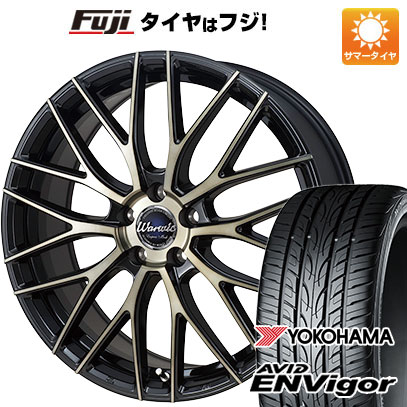 【新品国産5穴100車】 夏タイヤ ホイール4本セット 215/45R18 ヨコハマ エイビッド エンビガーS321 モンツァ ワーウィック エンプレス メッシュ 18インチ(送料無料)