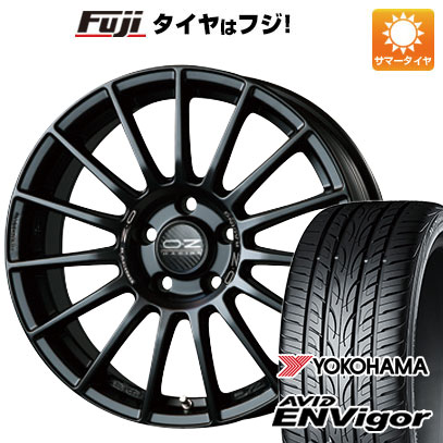 【新品国産車用5穴114.3】 夏タイヤ ホイール4本セット 235/55R18 ヨコハマ エイビッド エンビガーS321 OZ スーパーツーリズモ LM 18インチ(送料無料)