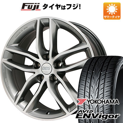 【新品国産5穴114.3車】 夏タイヤ ホイール4本セット 245/45R19 ヨコハマ エイビッド エンビガーS321 BBS GERMANY SX プラチナシルバーダイヤモンドカット 19インチ(送料無料)