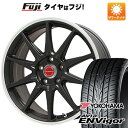 【新品国産5穴100車】 夏タイヤ ホイール4本セット 225/55R18 ヨコハマ エイビッド エンビガーS321 レアマイスター LMスポーツRS10(マットブラックリムポリッシュ) 18インチ(送料無料)