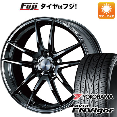 【新品国産5穴114.3車】 夏タイヤ ホイール4本セット 225/40R19 ヨコハマ エイビッド エンビガーS321 ウェッズ ウェッズスポーツ RN-55M 19インチ(送料無料)