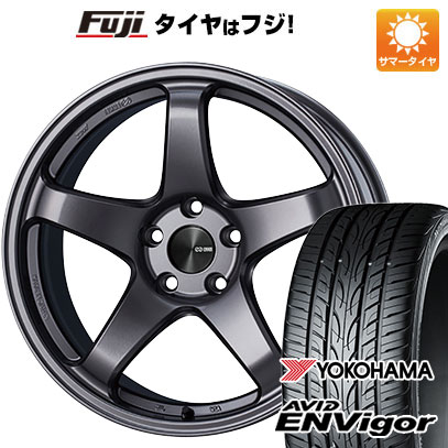 【新品国産5穴100車】 夏タイヤ ホイール4本セット 225/35R19 ヨコハマ エイビッド エンビガーS321 エンケイ PF05 19インチ(送料無料)