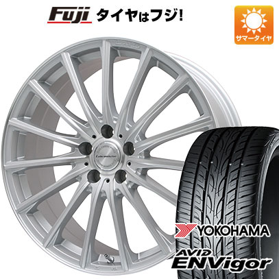 【新品国産5穴114.3車】 夏タイヤ ホイール4本セット 245/40R19 ヨコハマ エイビッド エンビガーS321 レアマイスター LM-S FS15 (シルバーポリッシュ) 19インチ(送料無料) サマータイヤ