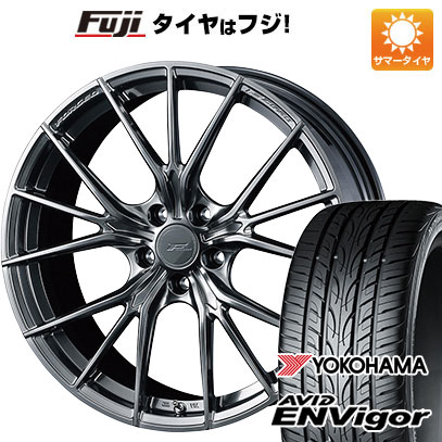 【新品国産5穴114.3車】 夏タイヤ ホイール4本セット 225/45R19 ヨコハマ エイビッド エンビガーS321 ウェッズ F-ZERO FZ-1 19インチ(送料無料)