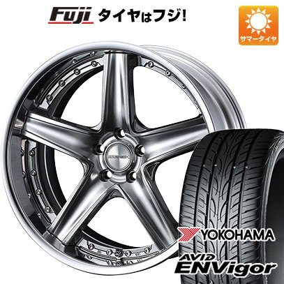 【新品国産5穴114.3車】 夏タイヤ ホイール4本セット 225/45R19 ヨコハマ エイビッド エンビガーS321 ウェッズ マーベリック 1105S 19インチ(送料無料)