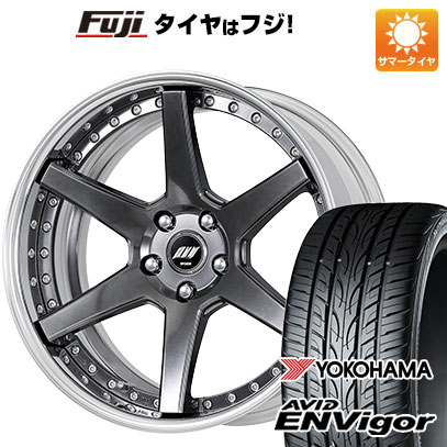 【新品国産5穴114.3車】 夏タイヤ ホイール4本セット 225/40R19 ヨコハマ エイビッド エンビガーS321 ワーク バックレーベルジースト BST-1 19インチ(送料無料)