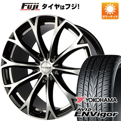 【新品国産5穴114.3車】 夏タイヤ ホイール4本セット 225/45R19 ヨコハマ エイビッド エンビガーS321 ヴェネルディ レガート 19インチ(送料無料)