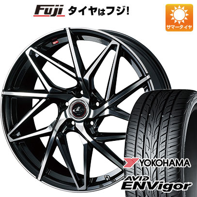 【新品国産5穴114.3車】 夏タイヤ ホイール4本セット 245/45R20 ヨコハマ エイビッド エンビガーS321 ウェッズ レオニス IT 20インチ(送料無料)