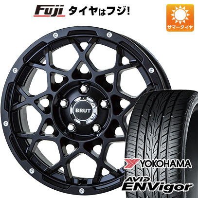 【新品国産5穴114.3車】 夏タイヤ ホイール4本セット 235/50R18 ヨコハマ エイビッド エンビガーS321 トライスター BRUT BR-55 18インチ(送料無料)